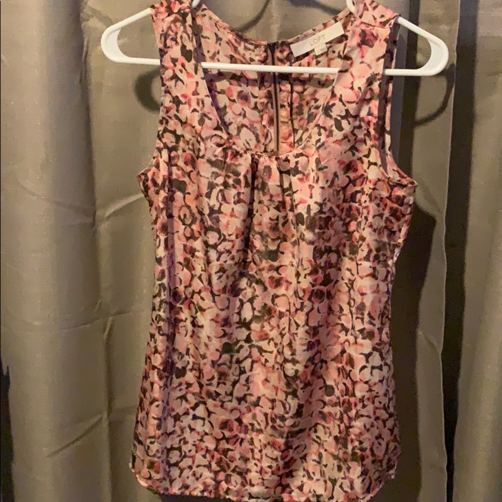 LOFT silk tank